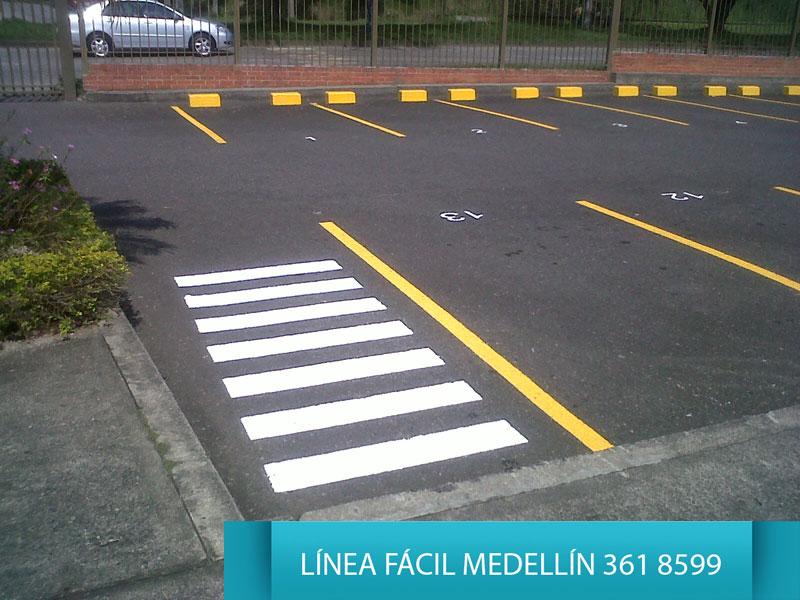 Plomeros Medellín, Demarcación de Parqueaderos Demarcación de Parqueaderos